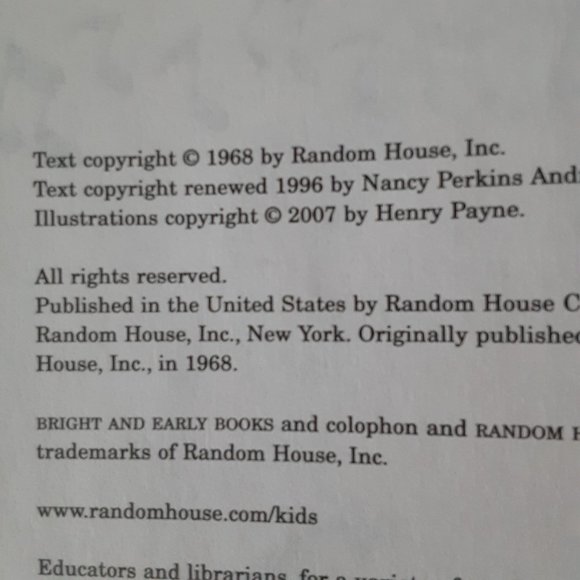 Two Classic Children's Beginner Books, Are You My Mother and The Ear Book - Picture 15 of 15